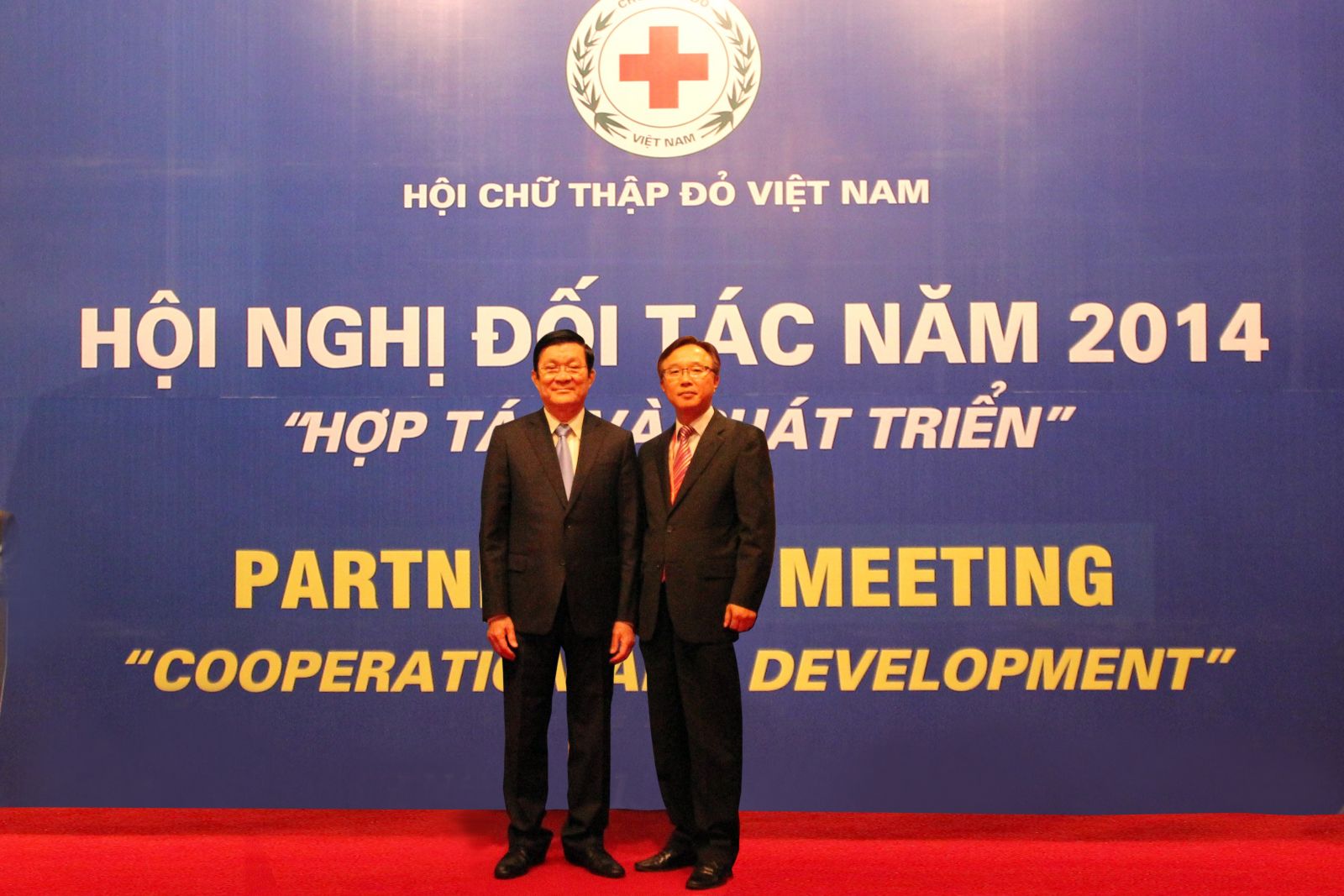 Tham dự hội nghị đối tác của trung ương hội CTĐ Việt Nam